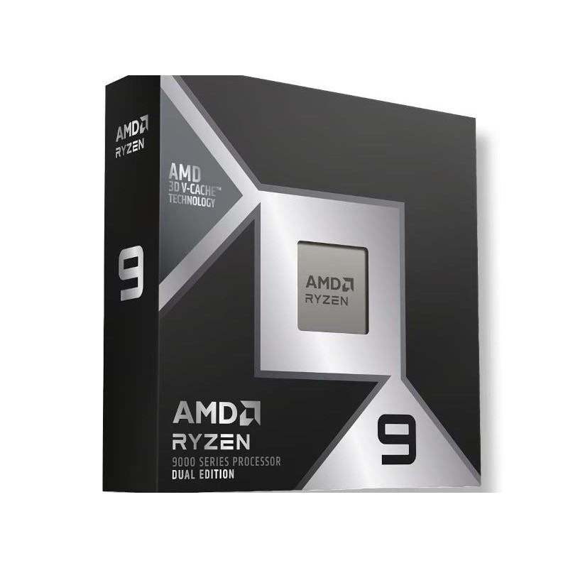 AMD Ryzen 9 9950X3D – 16‑jezgreni, 32‑thread, 4,3 GHz, 192 MB L3, 200 W, AM5 Box (bez hladnjaka)