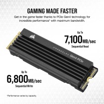 Corsair SSD 1TB M.2 MP600 PRO LPX, PS5 compatible
