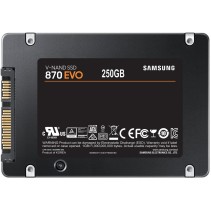 Samsung SSD 870 EVO 250GB 2.5 - V-NAND MLC, 560/530 MB/s