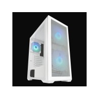 LC-Power Case Gaming 717WMeshwork_L Light, White,2x 140mm fan, 1x 120 mm fan