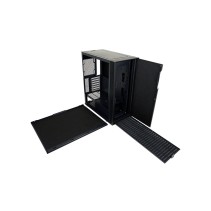 LC-Power Sound Insulated CaseLC-8000B, 1x USB-C, 2x USB-AE-ATX, ATX, Micro-ATX, Mini-ITX