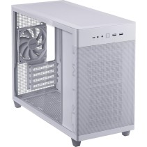 ASUS Prime AP201 MicroATX Tempered Glass White kućište