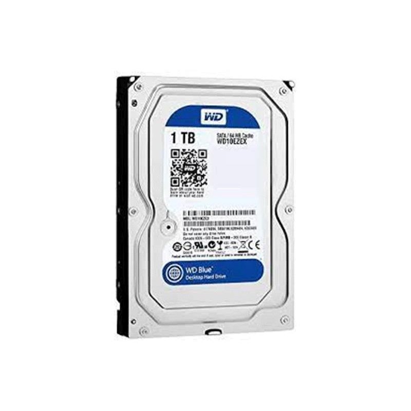 WD 1TB SATA3 HDD Caviar Blue, 64 MB cache – 12 mj. garancija (WD10EZEX‑P)