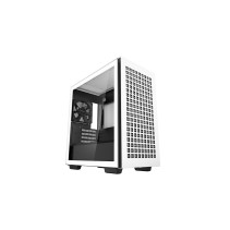 LC Power R‑CH370‑WHNAM1‑G‑1 – DeepCool CH370 White ATX kućište, Mini‑ITX, 1 x 120 mm ventilator