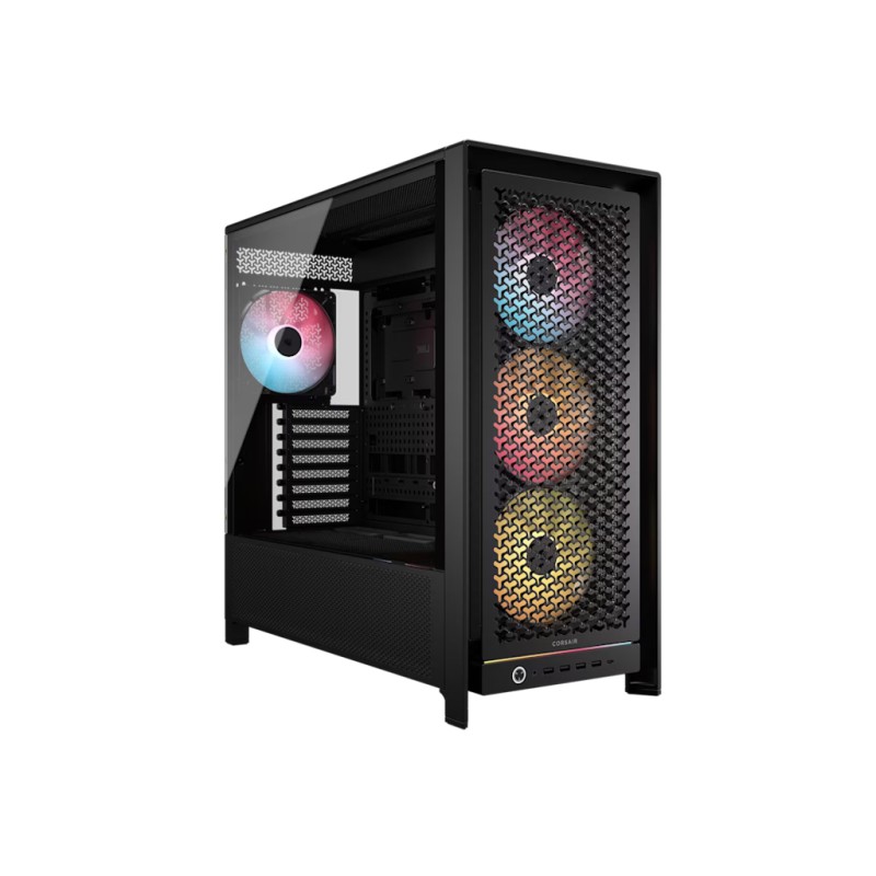 Corsair 5000D RS ARGB - mid-tower kućište, 4x420 mm RS140 ARGB hladnjak, 175 mm CPU hladnjak, 450 mm GPU podrška