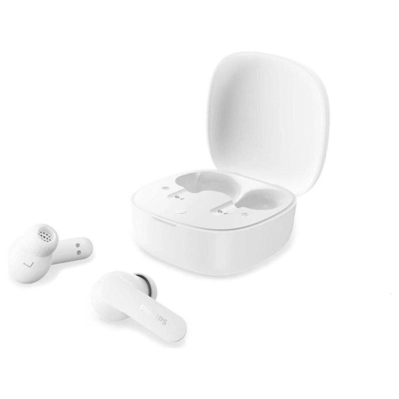 Philips TAT2200WT/00 bežične BT slušalice - aktivno poništavanje buke, Bluetooth 6.0, do 36 h reprodukcije, bijela.