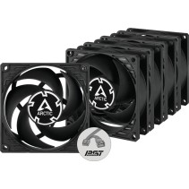 Arctic P8 PWM PST 80mm 5-Pack ventilator
